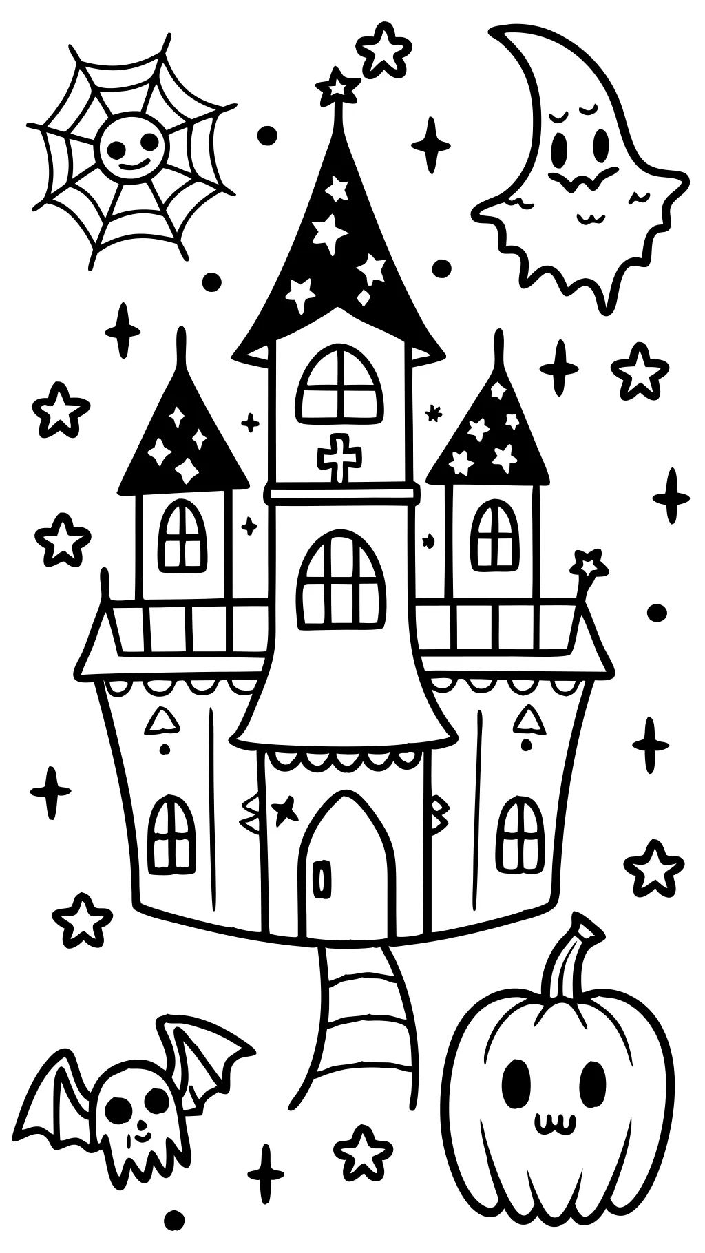 printable pastel goth coloring pages